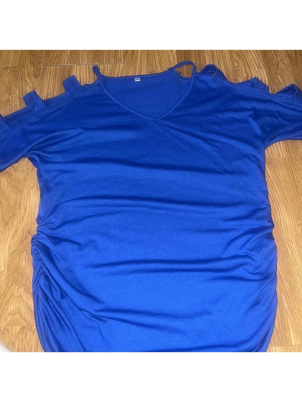 Women's Blue Blous